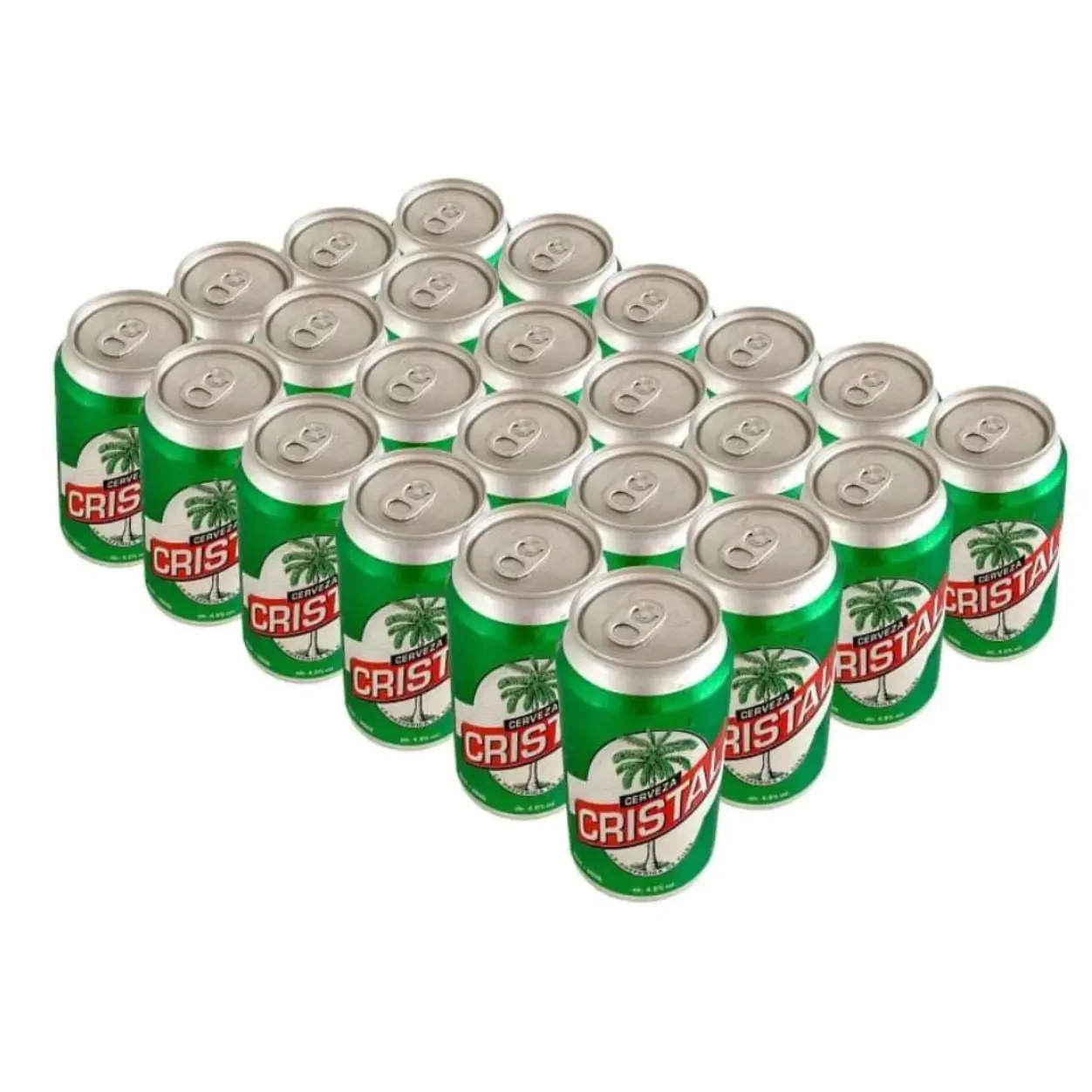 1 Caja de Cerveza Cristal  o similar (La marca puede variar segun disponibilidad )24 u 